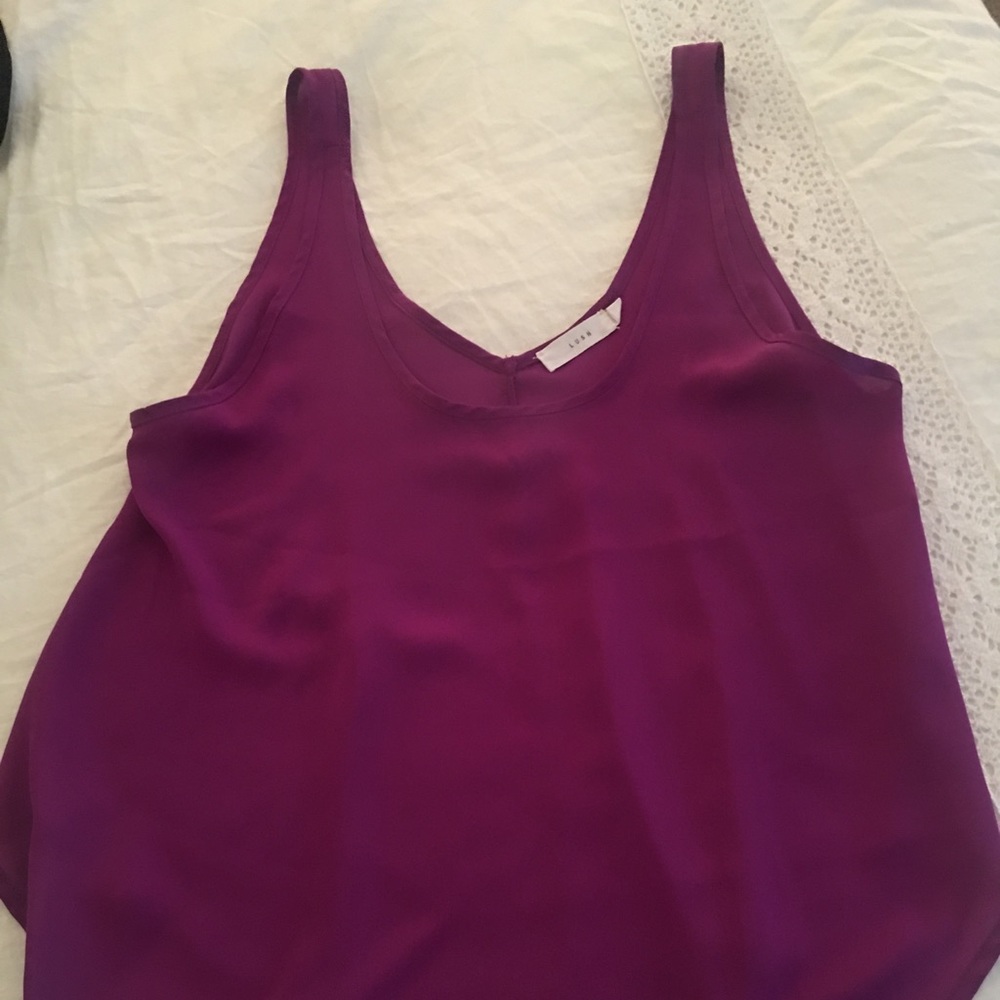 Fuchsia Tank top